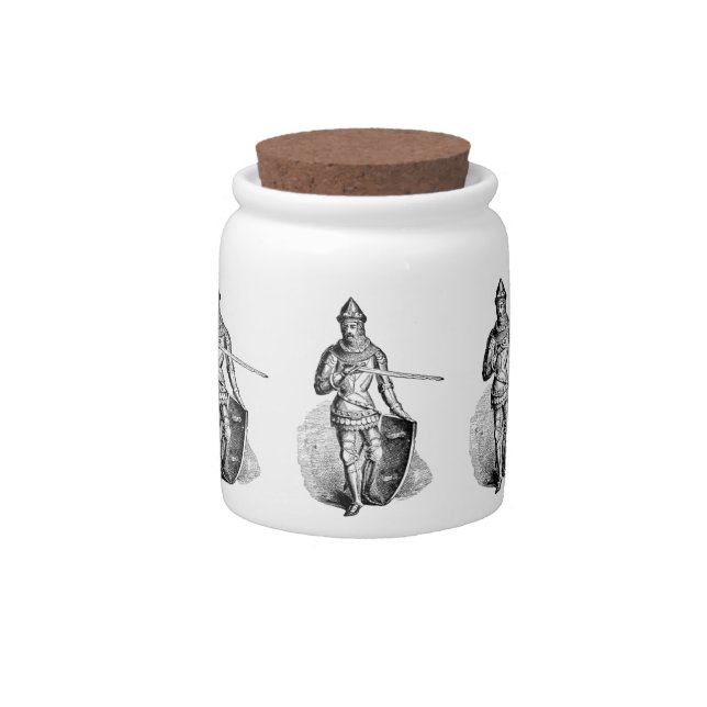 Knight Candy Jar (Front)