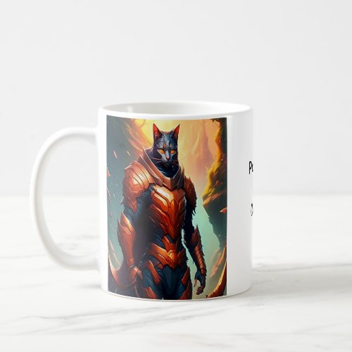 Knight Cat Coffee Mug