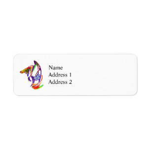 Knight Chess Piece Label