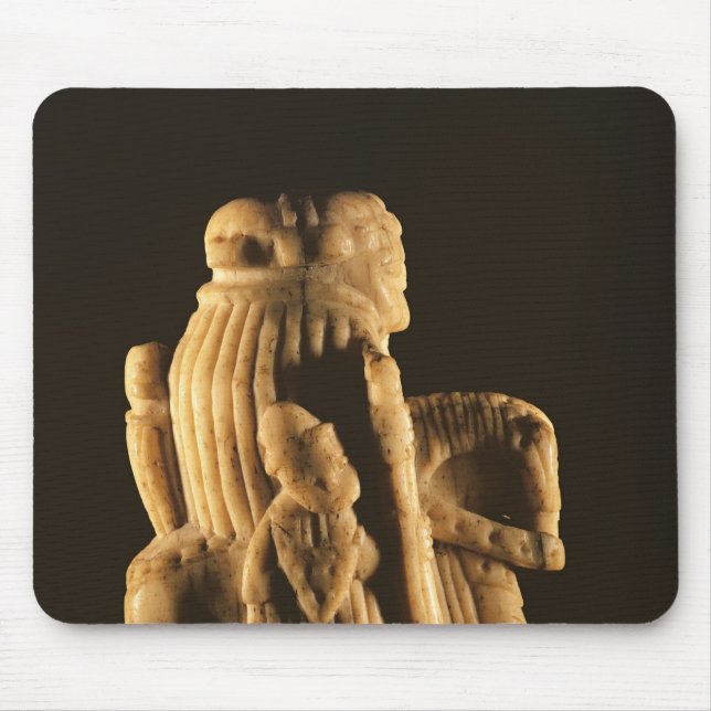 Knight chess piece mouse pad (Front)