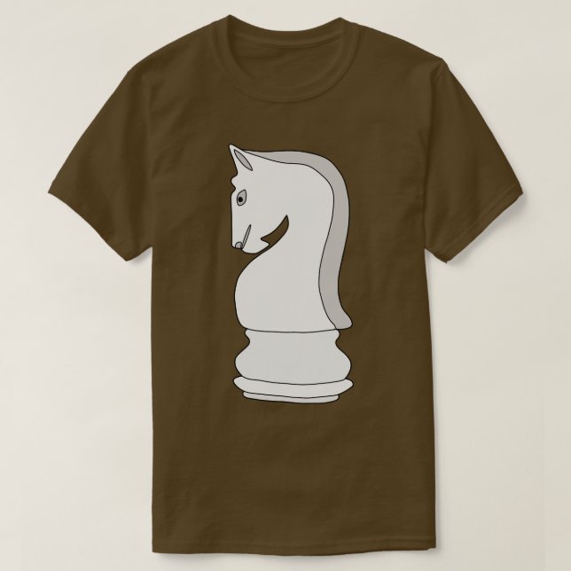 Knight Chess T-Shirt (Design Front)