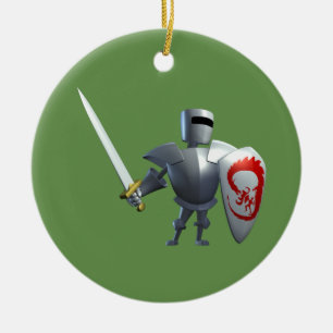 Knight Christmas Ornament