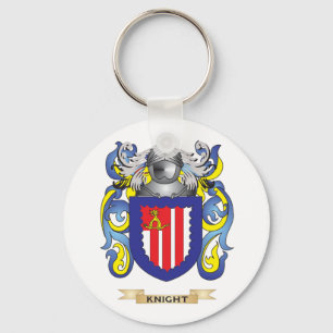 Knight Coat of Arms (Family Crest) Keychain