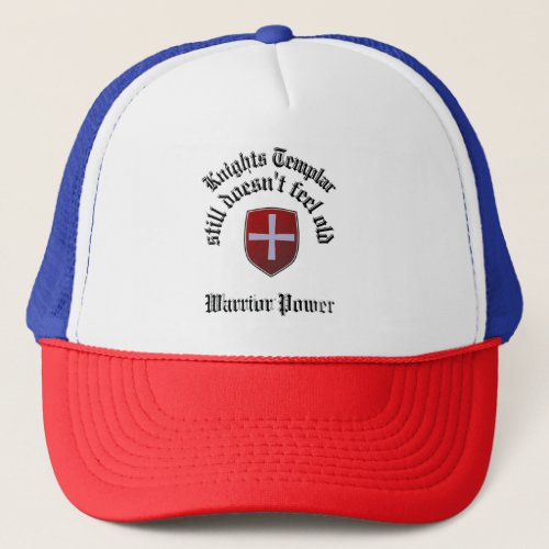  knight costume knight Templar  Trucker Hat