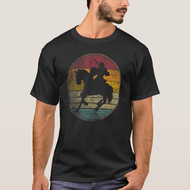 Knight Costume Renaissance Festival Fair Faire Vin T-Shirt (Front)