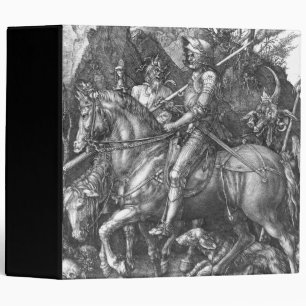 Knight, Death and the Devil, 1513 (engraving) 3 Ring Binder
