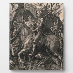 Knight Death and the Devil Albrecht Durer Plaque