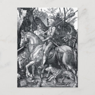 Knight, Death and the Devil - Albrecht Dürer Postcard