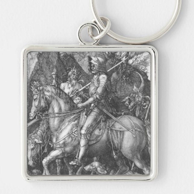 'Knight, Death and the Devil' Keychain (Front)