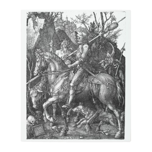  Knight Death Devil Albrecht Durer engraving art p