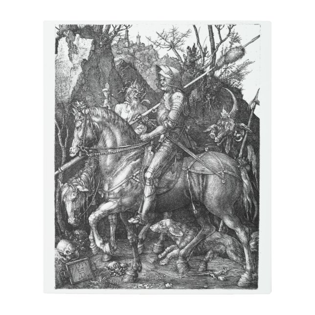  Knight Death Devil Albrecht Durer engraving art p (Front)
