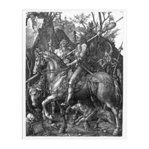  Knight Death Devil Albrecht Durer engraving art p