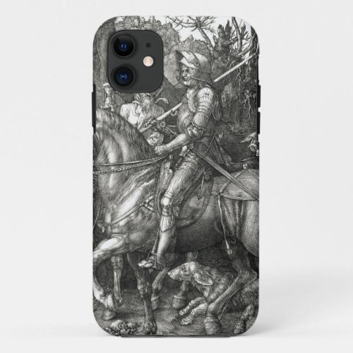 Knight Death  the Devil _ Albrecht Drer c 1513 iPhone 11 Case