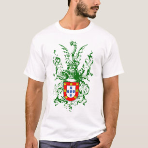 Knight, dragon and Portuguese coat of arms T-Shirt