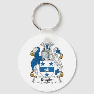 Knight Family Crest Keychain