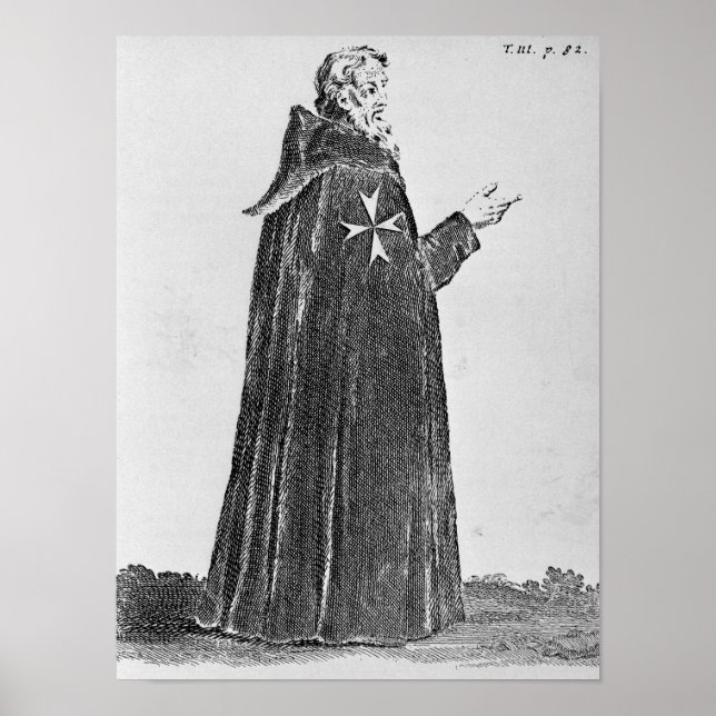 Knight Hospitaller in the original habit Poster (Front)