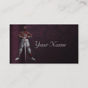 Knight in Armor Business Card