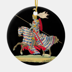 Knight in Armor Christmas ornament