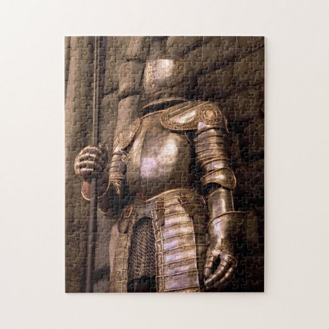 Knight in Armor Jigsaw Puzzle (Vertical)