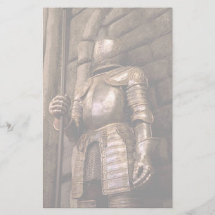 Knight in Armor Stationery