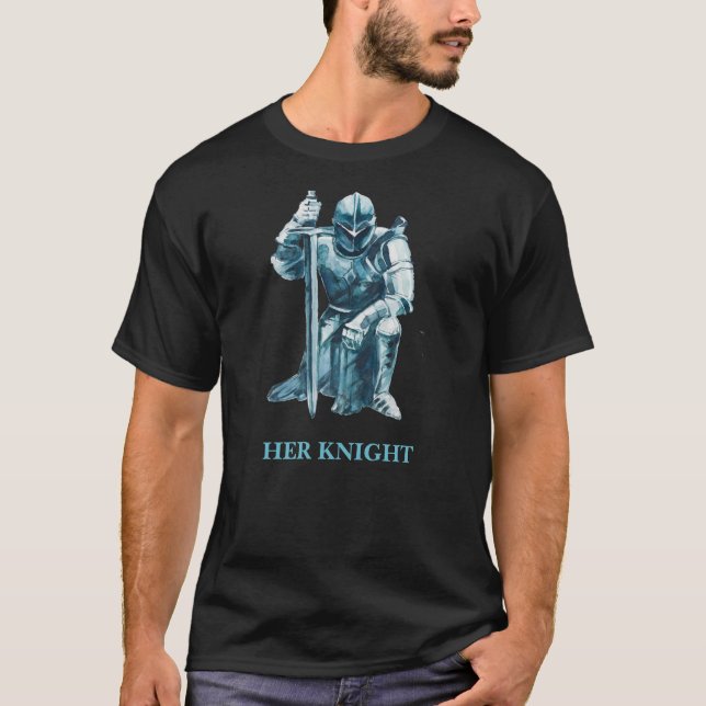 *~* Knight in Shining Armor and Sword T-Shirt (Front)