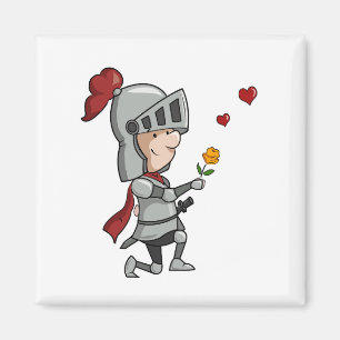 Knight in Shining Armor Fridge Magnet