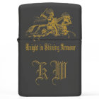 Knight In Shining Armor Monogram Initial