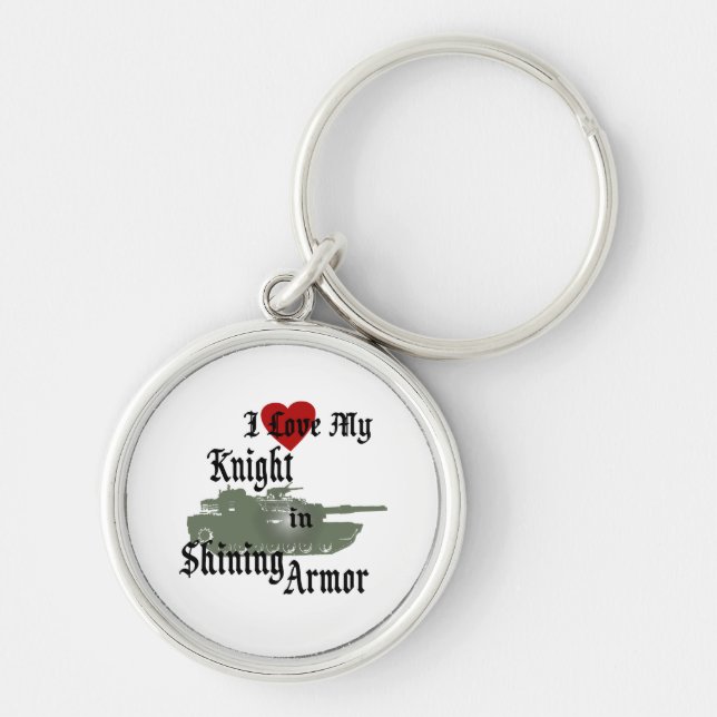 Knight in Shining Armor/ Tank Keychain (Front)