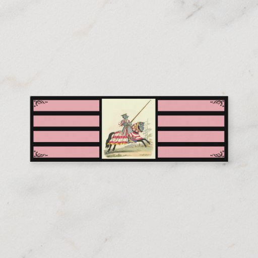 Customizable Knight In Shining Armour Business Card