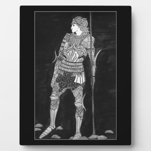 Knight in Shining Armour Plaque