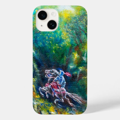 KNIGHT LANCELOT HORSE RIDING IN GREEN FOREST Case_Mate iPhone 14 CASE