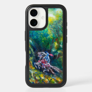 KNIGHT LANCELOT ,HORSE RIDING IN GREEN FOREST iPhone 16 CASE