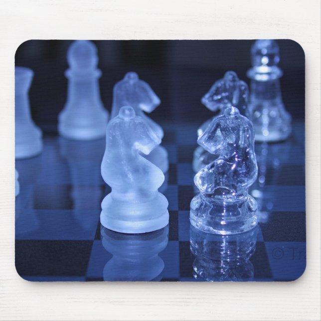 Knight Moves Mouse Pad (Front)