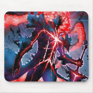 knight of ashes  mouse pad