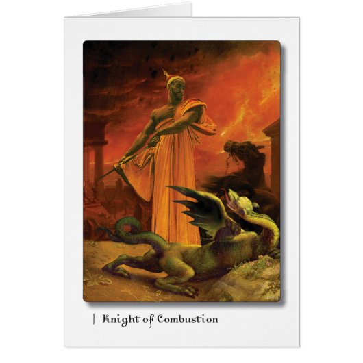 Knight of Combustion Cards (Front)