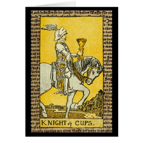 Knight of Cups Tarot