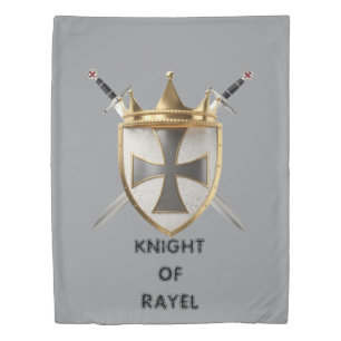 Knight of RayEl Duvet Cover