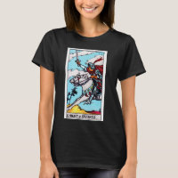 Knight of Swords Vintage Tarot Card - Rider Waite