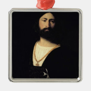 Knight of the Order of Malta Metal Ornament
