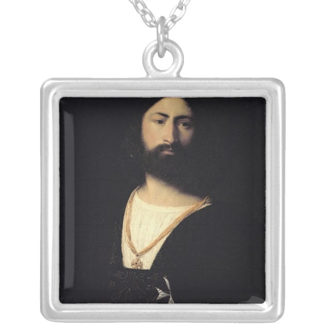 Knight of the Order of Malta Silver Plated Necklace (Front)