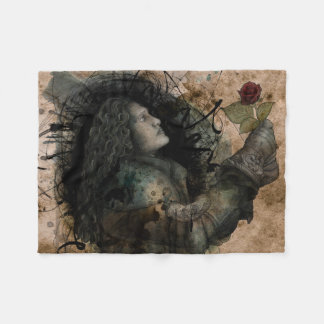 Knight of the Rose Fleece Blanket