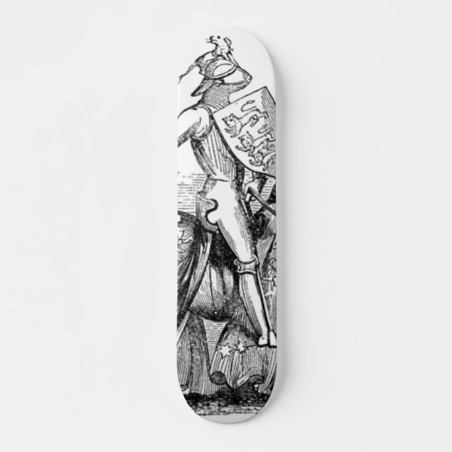 Knight on Horsback Skateboard Deck (Front)