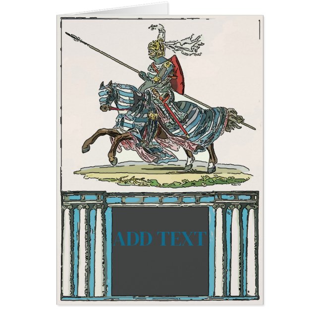 Knight On Horse Cards (Front)