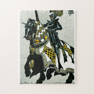Knight On Horseback Jigsaw Puzzle
