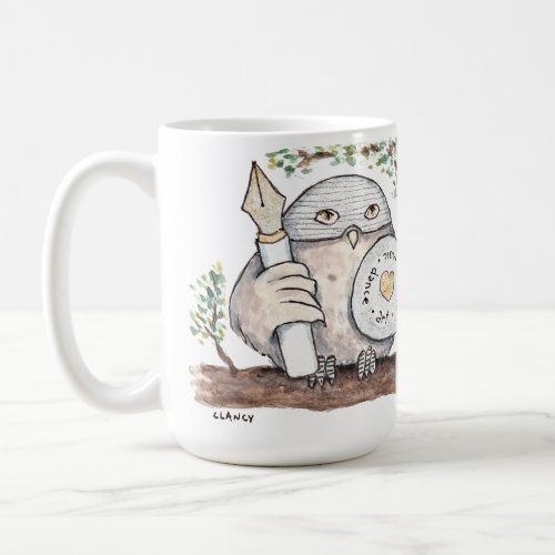 Knight Owl Coffee Mug