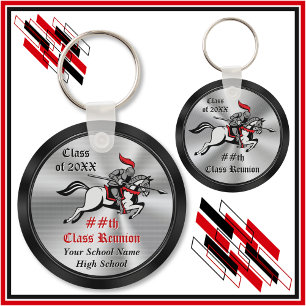 Knight Party Favours, Class Reunion Souvenir Keychain