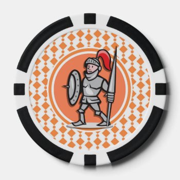 Knight Poker Chips by doozydoodles at Zazzle