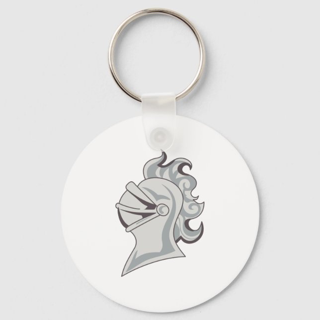 KNIGHT PROFILE KEYCHAIN (Front)
