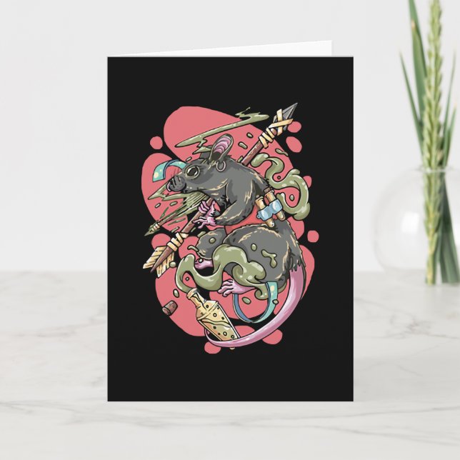 Knight Rat Card (Front)