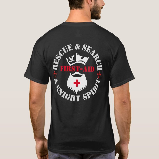 Knight Rescue & Search T-Shirt (Back)